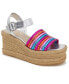 ფოტო #1 პროდუქტის Women's Shelby Espadrille Platform Sandals