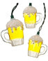 Фото #1 товара Kurt Adler 10/L Plastic Beer Mug Light Set Multicolor