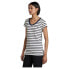 G-STAR Eyben Stripe Slim short sleeve v neck T-shirt