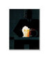 Фото #1 товара Vintage Apple Collection 'Beer in the Middle of the Night' Canvas Art - 14" x 19"