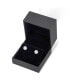 ფოტო #2 პროდუქტის 5A Cubic Zirconia 7mm Geometric Stud Earrings