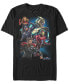 ფოტო #1 პროდუქტის Marvel Men's Avengers Endgame Group Action Pose, Short Sleeve T-shirt