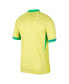 ფოტო #4 პროდუქტის Men's Yellow Brazil National Team 2024 Home Stadium Replica Jersey