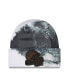 Фото #3 товара Men's Black Cleveland Browns 2022 Sideline Ink Dye Tonal Cuffed Knit Hat