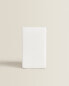 White earthenware toothbrush holder