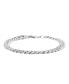 Фото #5 товара Miami Cuban Link 7-1/2" Chain Bracelet (7mm) in 10k Gold