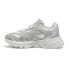 Фото #6 товара Puma Velophasis 'Retreat Yourself' Lace Up Womens Grey Sneakers Casual Shoes 39