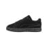 Puma Suede Mono Speckle Lace Up Toddler Boys Black Sneakers Casual Shoes 386854