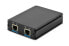 DIGITUS 1 Port zu 2 Port Fast Ethernet PoE+ Repeater, 802.3 af/at