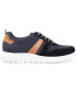 ფოტო #2 პროდუქტის Men's Adler Mixed Media Sneakers