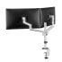 Фото #9 товара Neomounts by Newstar monitor arm desk mount - Clamp/Bolt-through - 43.2 cm (17") - 68.6 cm (27") - 100 x 100 mm - Height adjustment - White