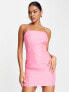 Фото #4 товара Missyempire 90's mini dress in pink