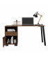 Petra Writing Desk, One Shelf, One Cabinet, One Drawer