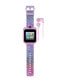 Kids Purple Gradient Glitter Silicone Smartwatch 42mm Gift Set