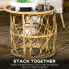 Фото #13 товара Rattan Beistelltisch Set 867-168V00KK