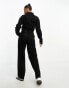 Фото #6 товара Miss Selfridge denim boiler suit in black wash