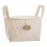 Basket Vichy Brown With handles 17 x 13,5 x 20 cm