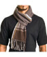 Men's Scarf Soft 80 Inch Long Warm Scarves Plaids Winter Shawl