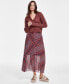 ფოტო #1 პროდუქტის Women's Coppola Pleated Maxi Skirt