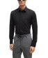 Фото #1 товара Men's Performance-Stretch Slim-Fit Dress Shirt