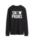 Фото #1 товара Men's Snow Probs Long Sleeve T-shirt
