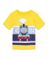 ფოტო #2 პროდუქტის Tank Engine Graphic T-Shirt and Shorts Outfit Set Toddler to Big Kid