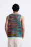 Crochet knit tank top - limited edition