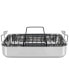 Фото #11 товара 3-Ply Stainless Steel Roasting Pan with Nonstick Rack