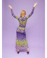 Фото #13 товара Women's Printed Maxi Slit Dress