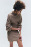 Фото #2 товара Knit Mock Turtleneck Dress