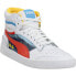 Puma Ralph Sampson Mid Glass Mens Size 4.5 D Sneakers Casual Shoes 371582-02