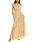 Фото #1 товара Loveshackfancy Bryce Silk-Blend Maxi Dress Women's