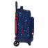 SAFTA Compact With Trolley Wheels Spider-Man Neon Backpack
