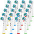 Фото #1 товара Насадка для электрической зубной щетки Genkent 12/20Pcs Electric Toothbrush heads Refill Cross Clean Fit for Oral B Pro Series