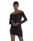 Фото #1 товара Платье женское Crescent Elly с открытыми плечами и складками