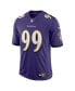 Фото #3 товара Men's Odafe Oweh Purple Baltimore Ravens Vapor Limited Jersey