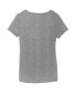 ფოტო #2 პროდუქტის Women's Gray Tyler Reddick Tri-Blend V-Neck T-shirt
