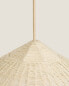 Фото #3 товара Large cotton ceiling lamp