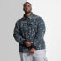 Фото #1 товара Men's Big & Tall French Cuff Long Sleeve Shirt - Original Use Gray 3XLT