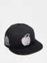 New Era 9Fifty New York Yankees apple patch cap in black
