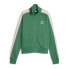 Фото #4 товара Puma Iconic T7 Full Zip Track Jacket Womens Green Casual Athletic Outerwear 6256