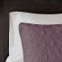 Фото #5 товара Madison Park 3pc Full/Queen Vancouver Reversible Coverlet Set Purple