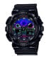 Фото #1 товара Часы и аксессуары CASIO G-Shock мужские аналогово-цифровые черные наручные часы 55мм GA100RGB-1A