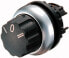 Фото #2 товара Eaton M22-WR3 - Rotary switch - Black,Titanium,White - Plastic - IP66 - CE - UL - CSA - 29.7 mm