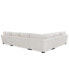 Фото #18 товара Nightford 148" 4-Pc. Fabric Chaise Sectional, Created for Macy's