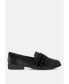 ფოტო #1 პროდუქტის walkin stud detail velvet loafers