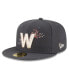 Фото #4 товара Men's Graphite Washington Nationals City Connect 59FIFTY Fitted Hat