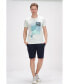 Men's Modern Print Fitted Admission T-shirt