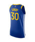 Фото #4 товара Men's Stephen Curry Royal Golden State Warriors 2020/21 Authentic Jersey - Icon Edition