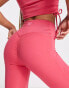 HIIT legging with ruched detail in pink